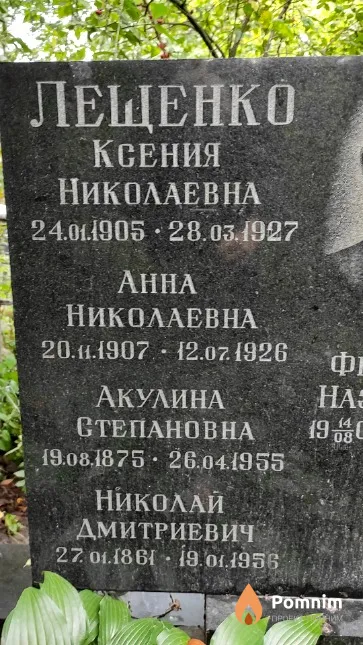 Лещенко Николай Дмитриевич
