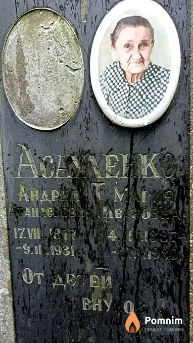 Асауленко Мария Ивановна