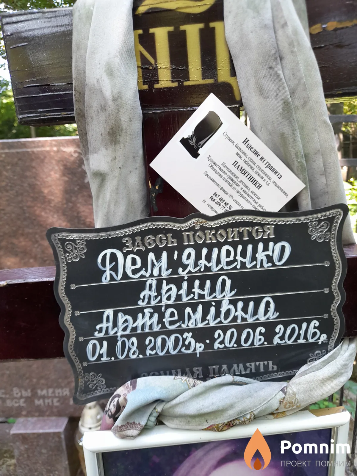 Демяненко Арина Артемьевна