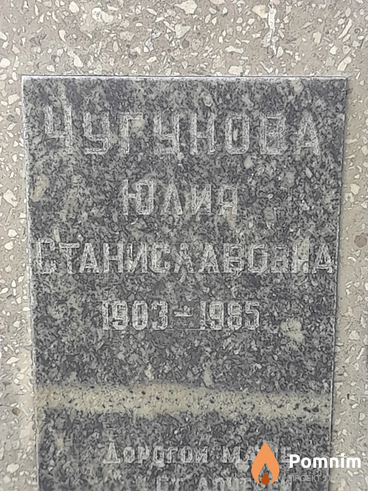 Чугунова Юлия Станиславовна