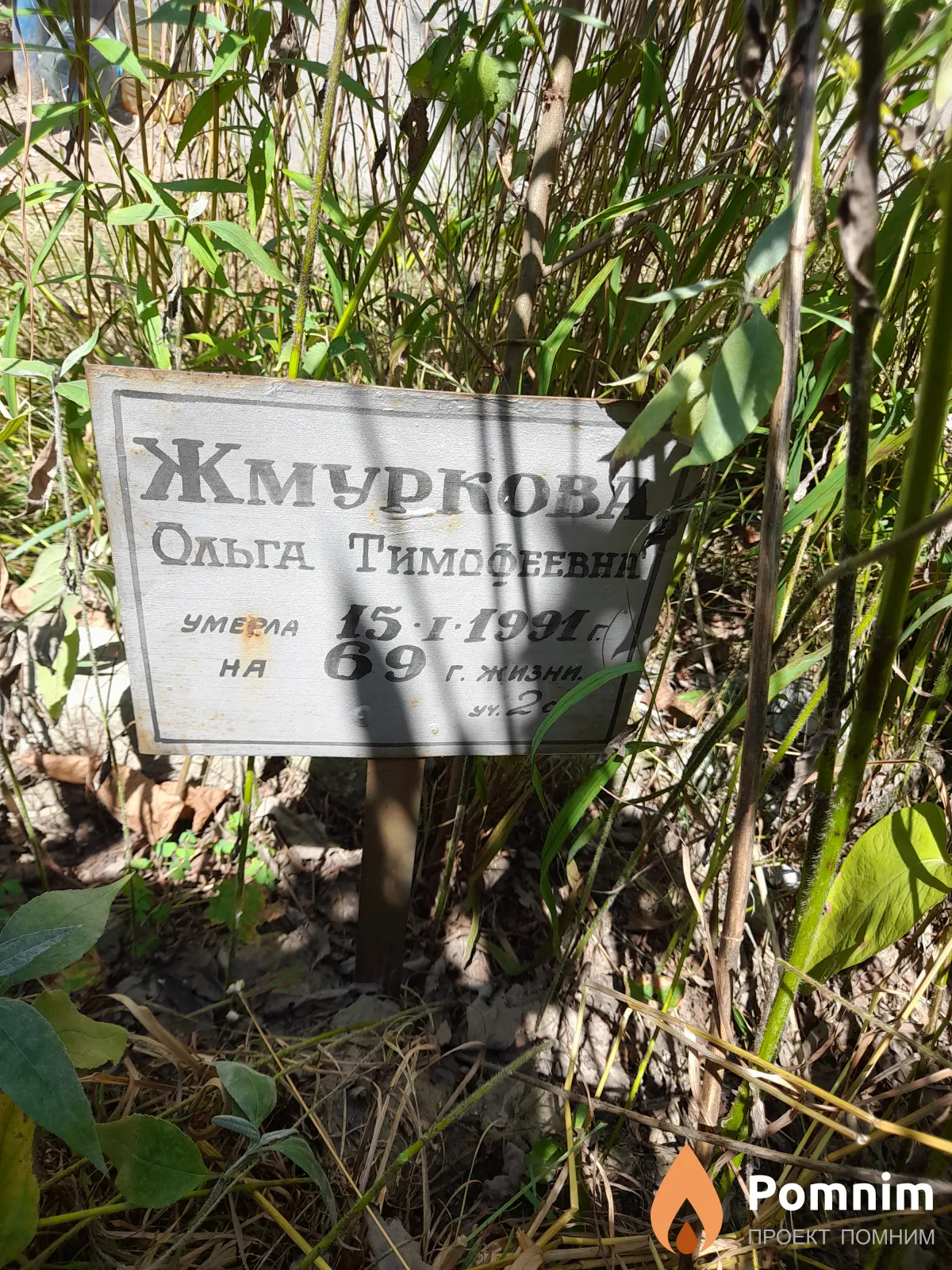 Жмуркова Ольга Тимофеевна