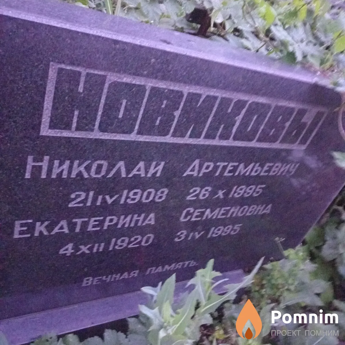 Новикова Екатерина Семёновна