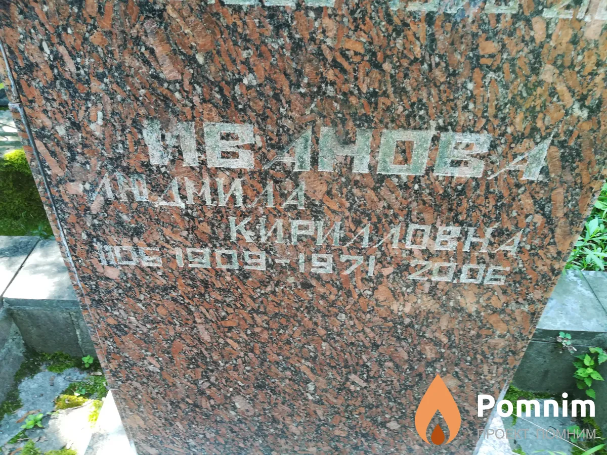 Иванова Людмила Кирилловна