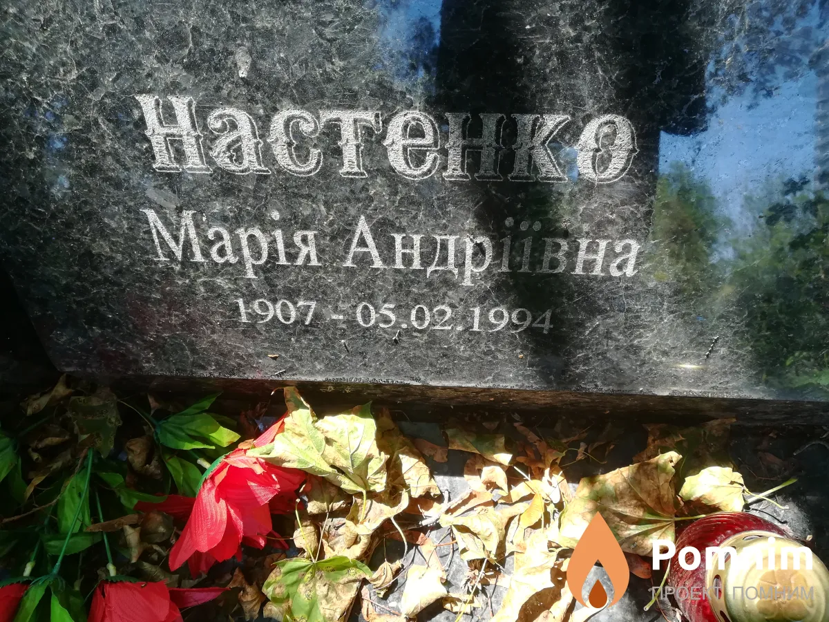 Настенко Марія Андріївна
