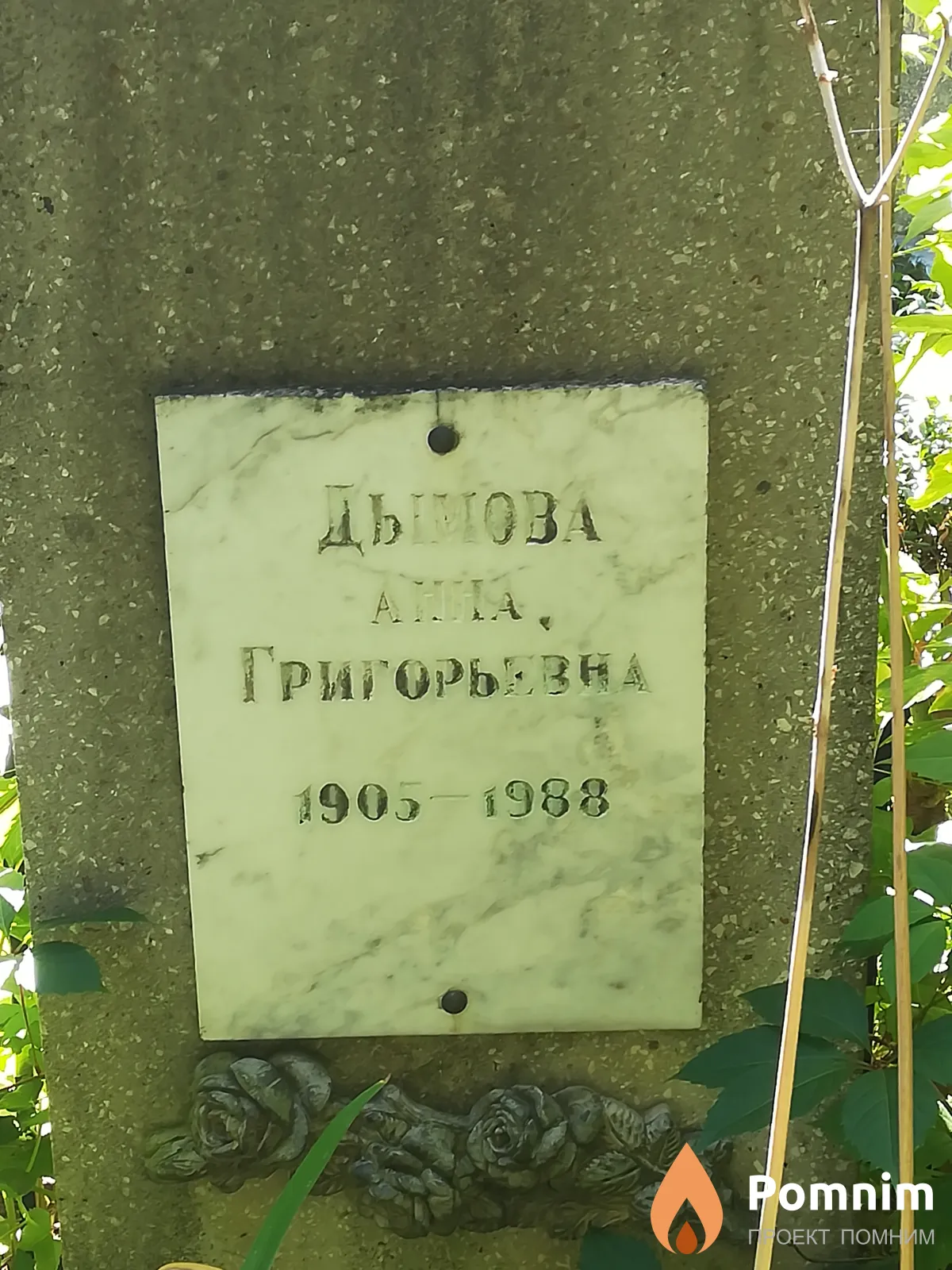 Дымова Анна Григорьевна