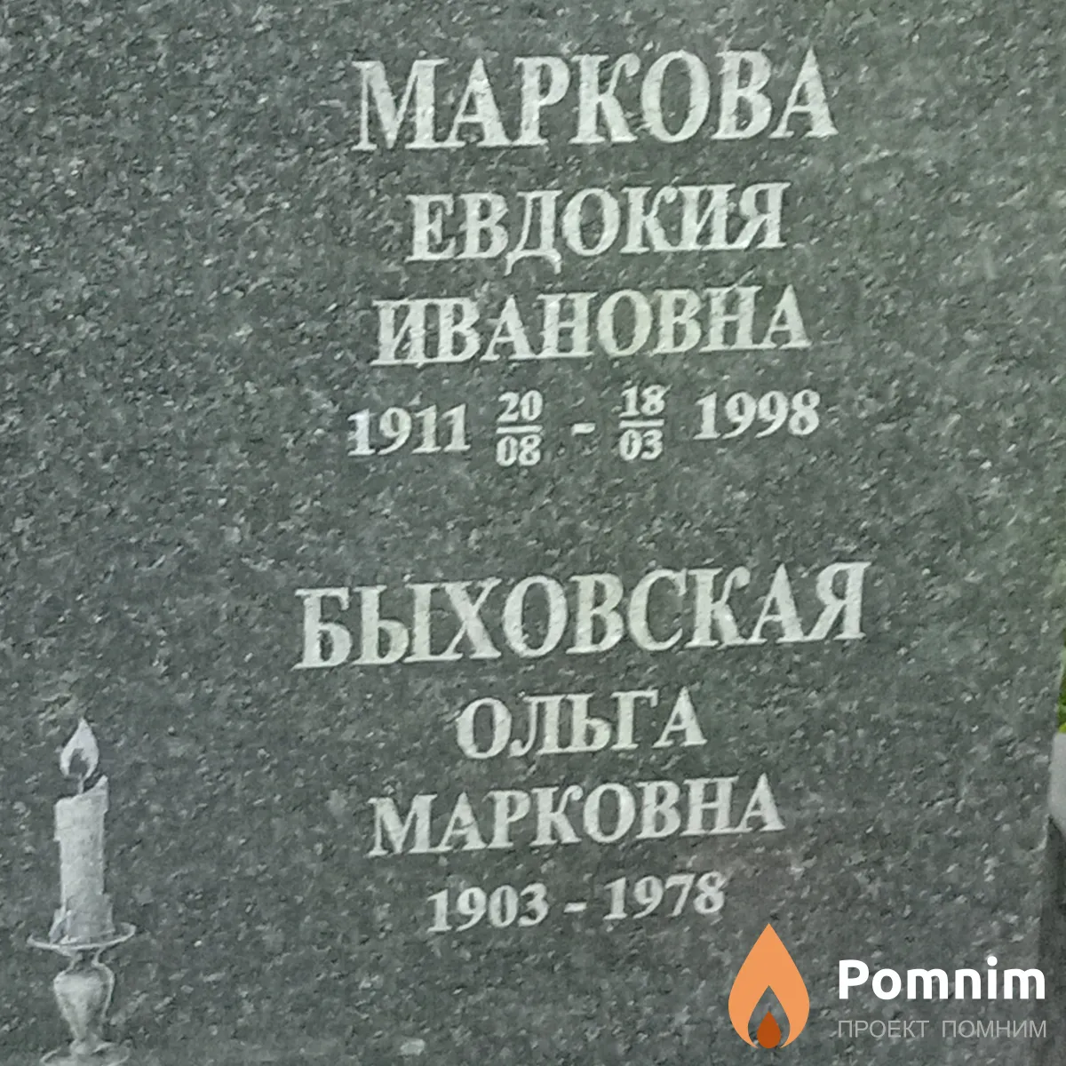 Маркова Евдокия Ивановна