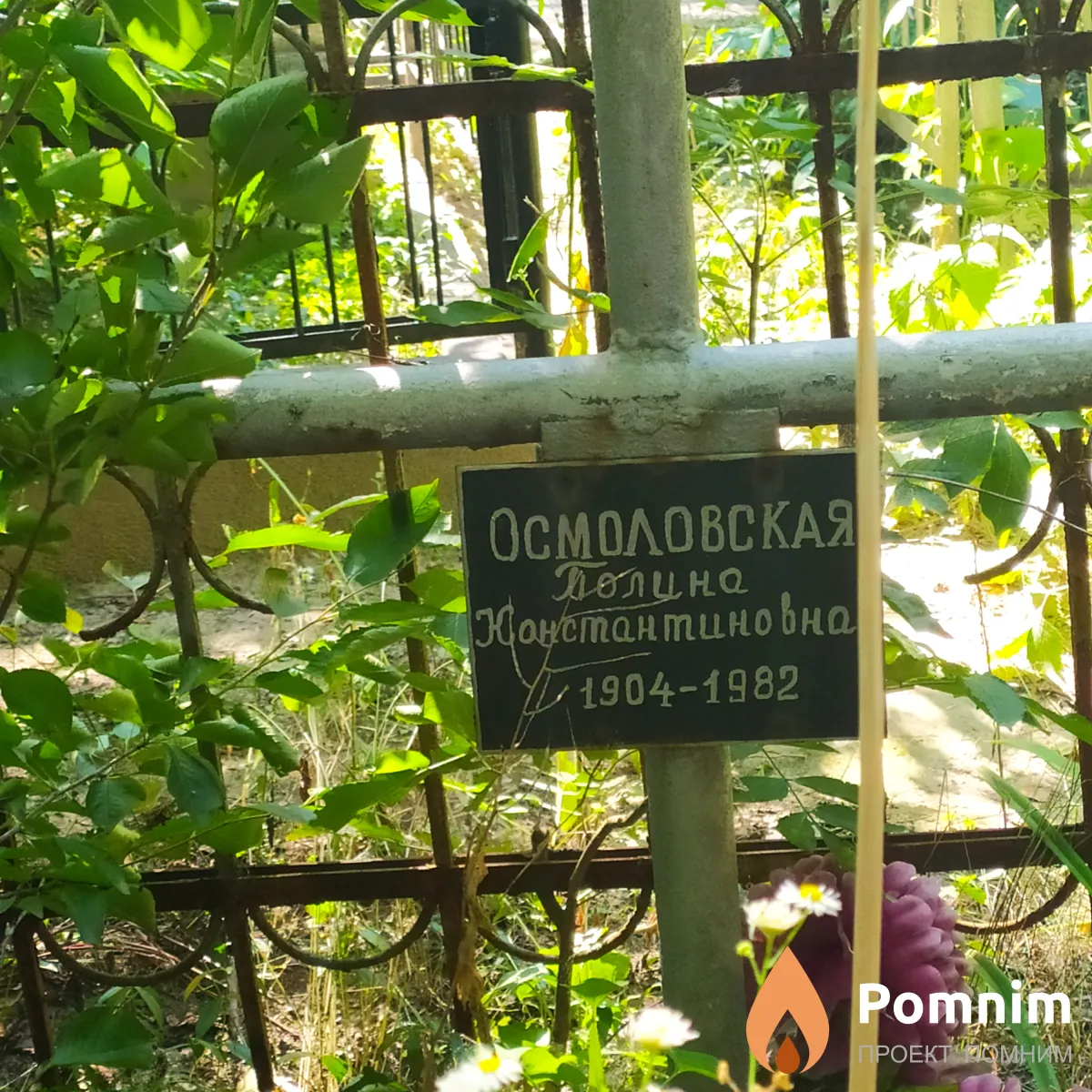 Осмоловская Полина Константиновна