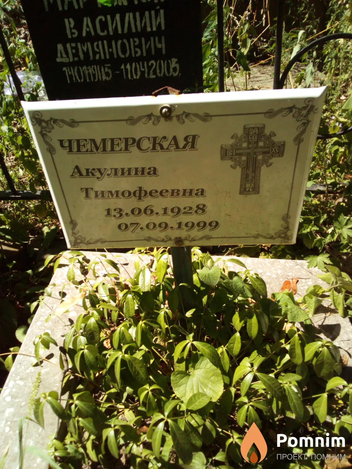 Чемерская Акулина Тимофеевна