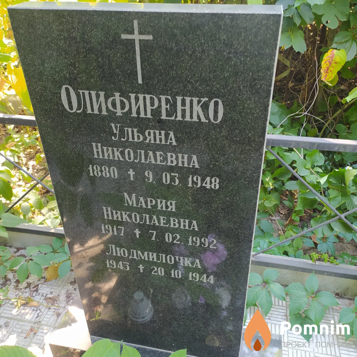 Олифиренко Людмила