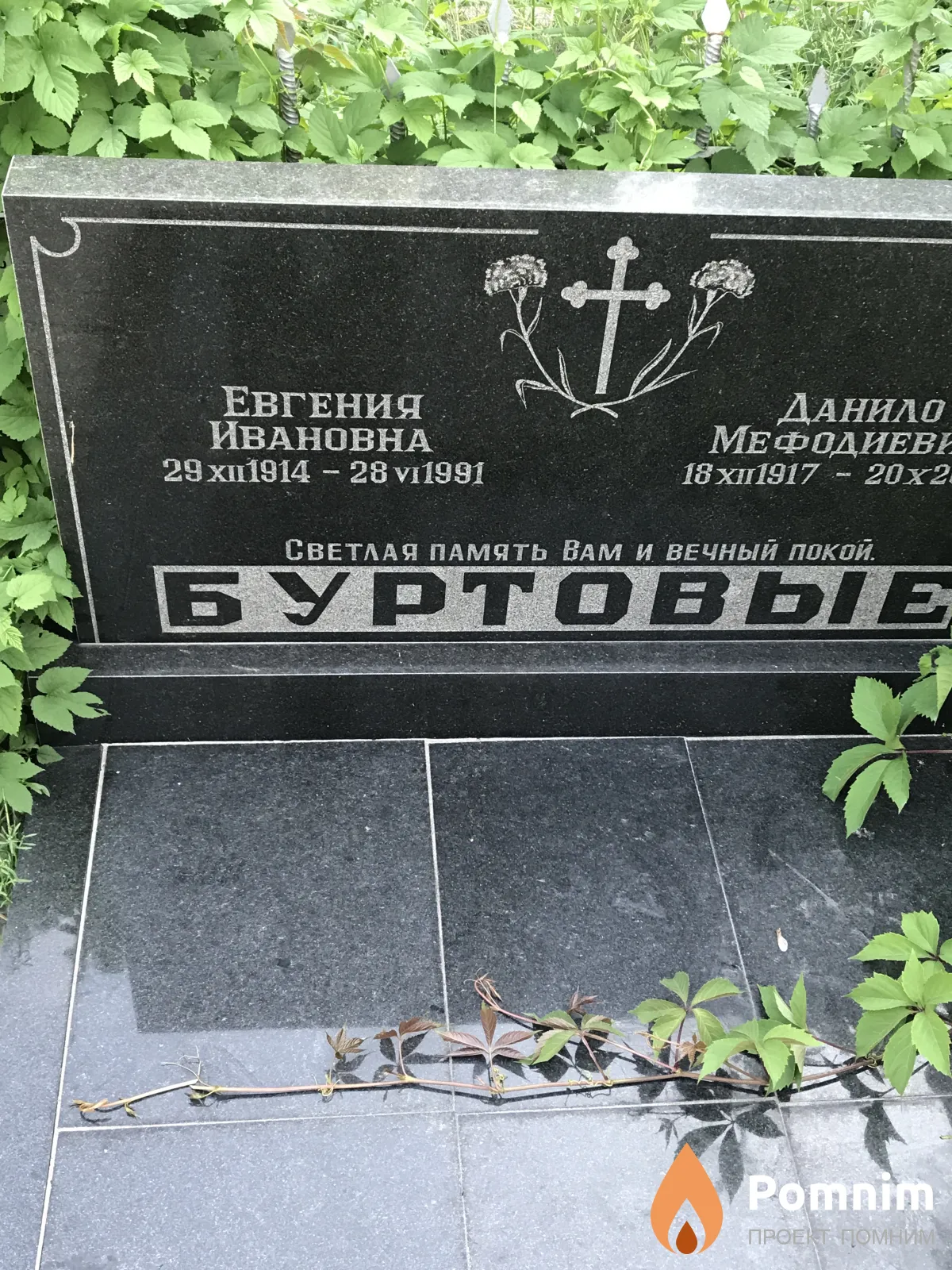 Буртовые Евгения Ивановна