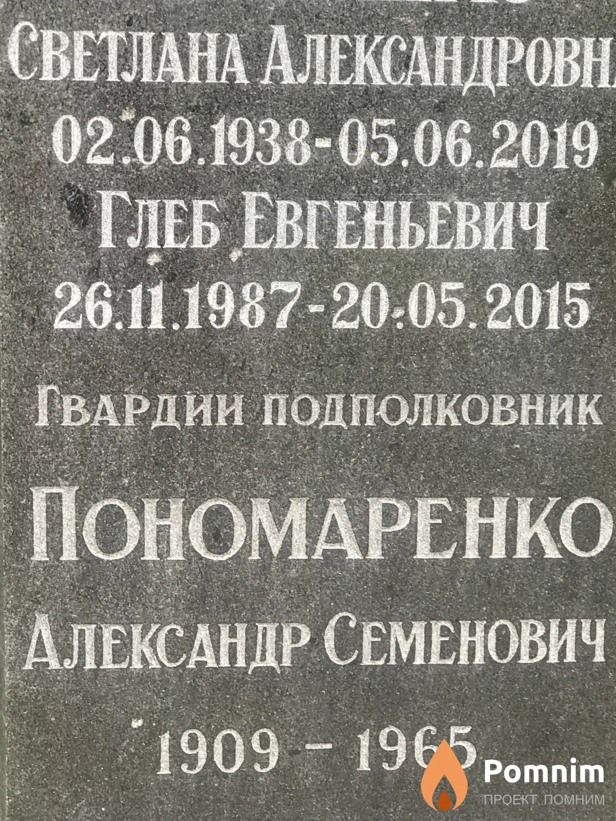 Пономаренко Александр Семенович