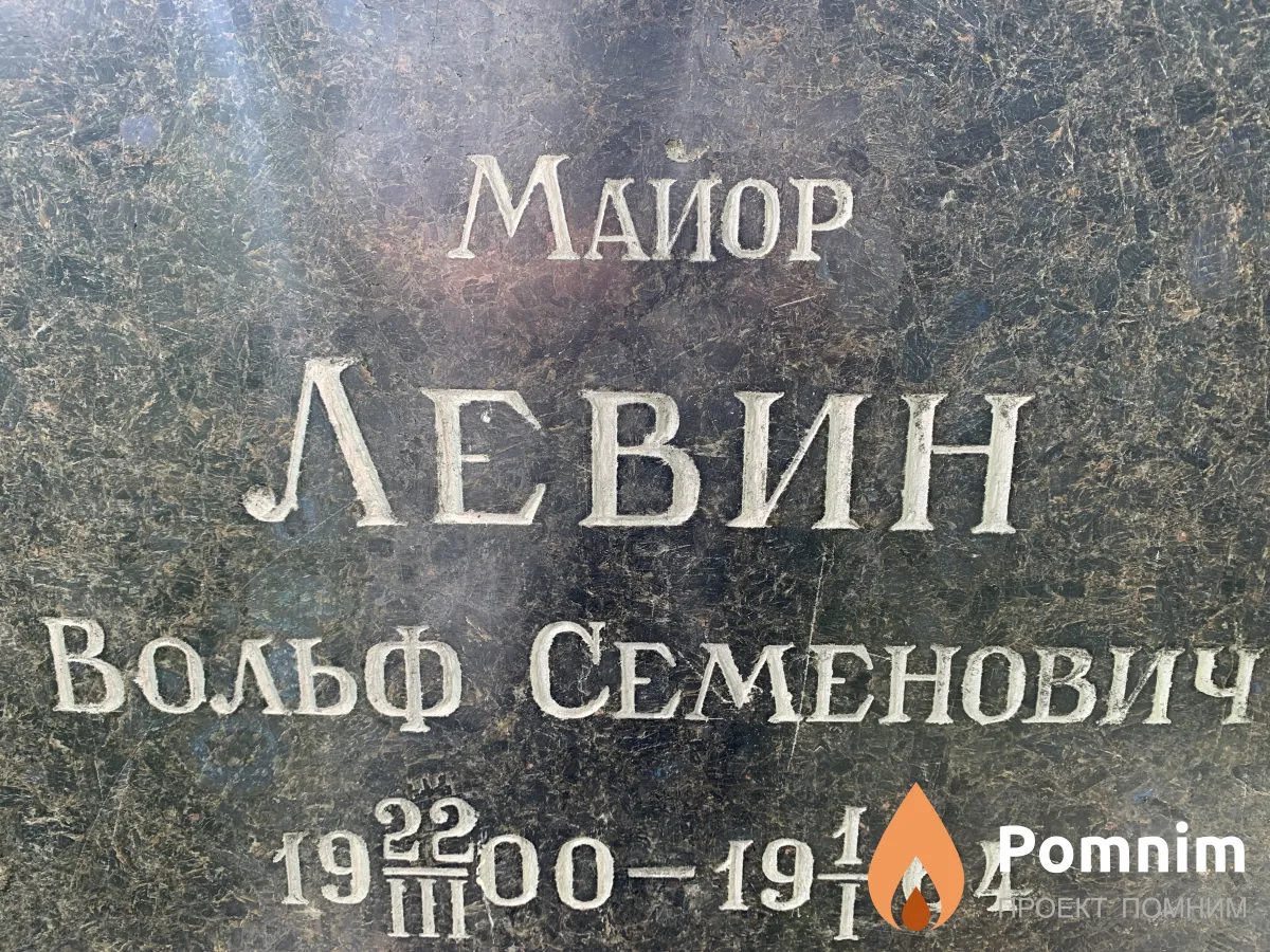 Левин Вольф Семенович