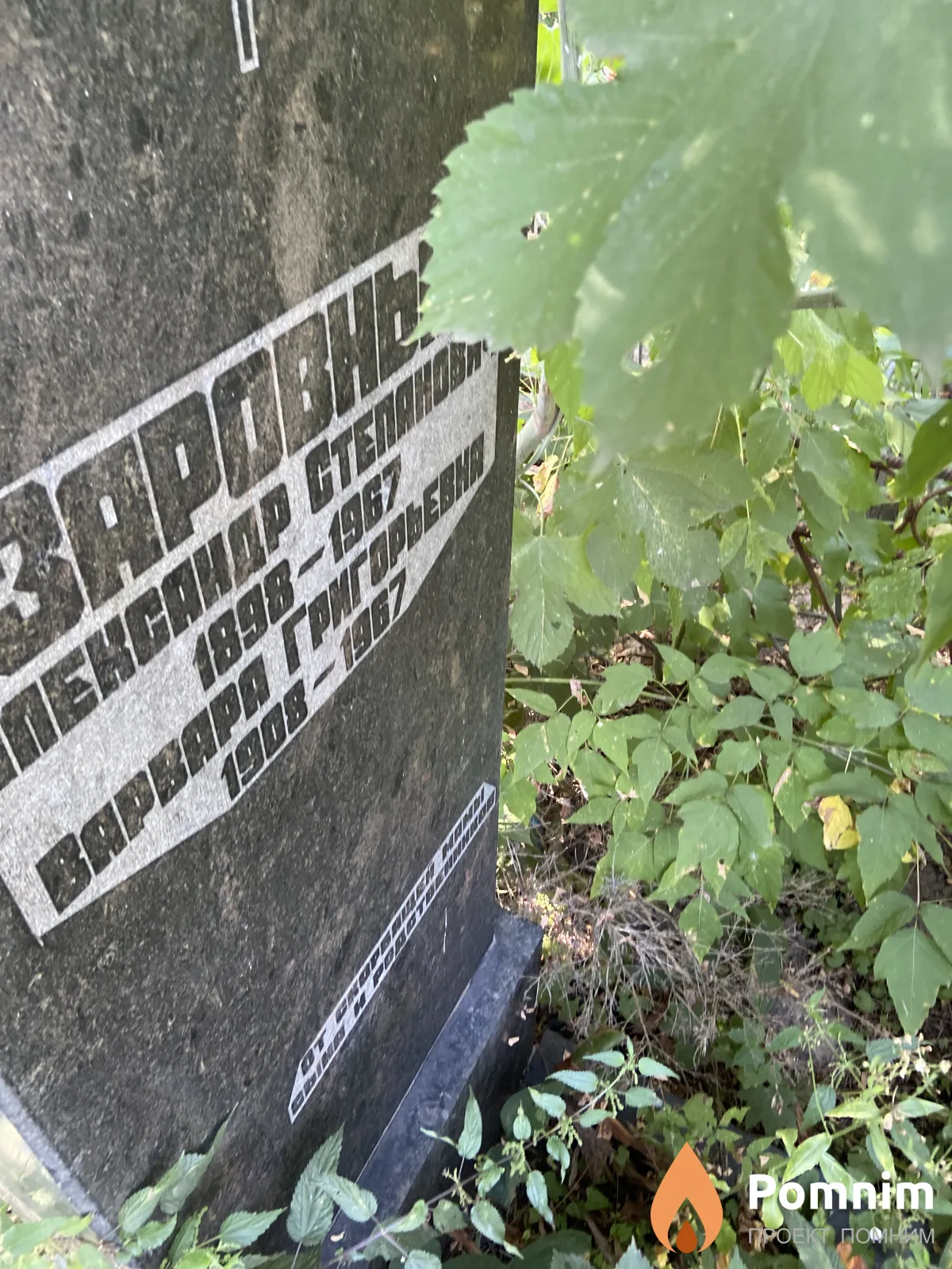 Заровныя Варвара Григорьевна
