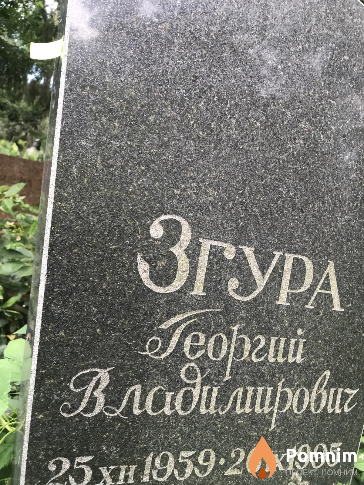 Згура Георгий Владимирович