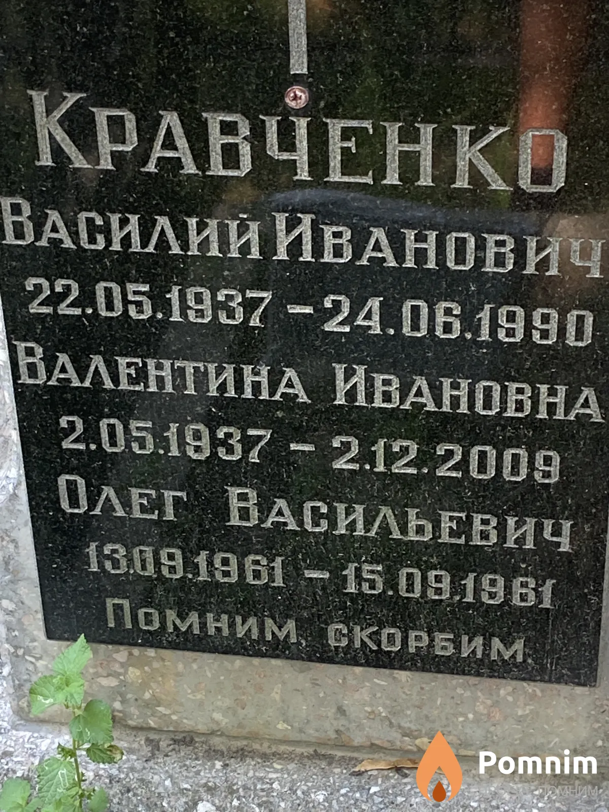 Кравченко Валентина Ивановна