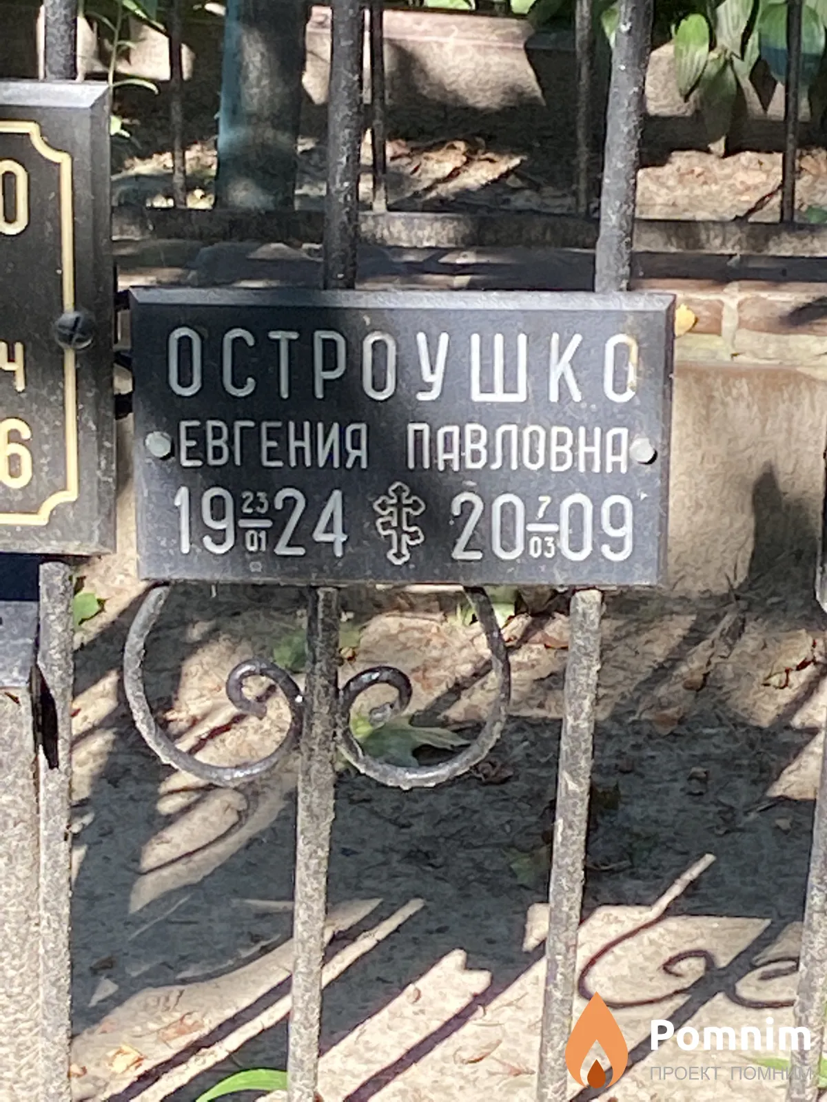 Остроушко Евгения Павловна