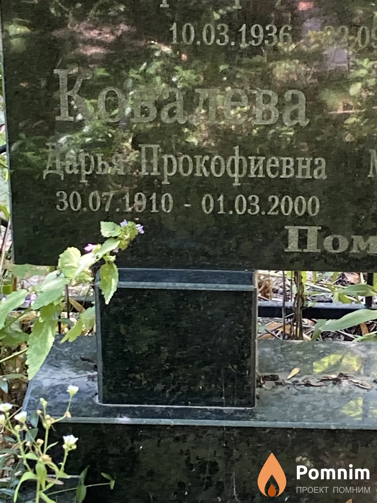 Ковалёва Дарь Прокофиевна