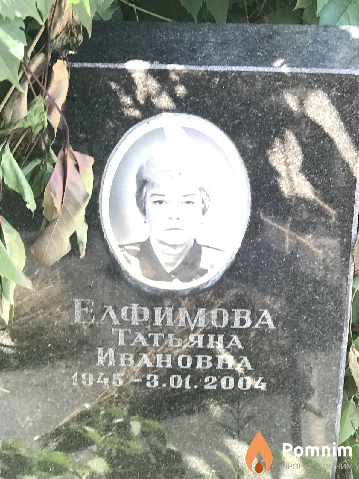 Елфимова Татьяна Ивановна