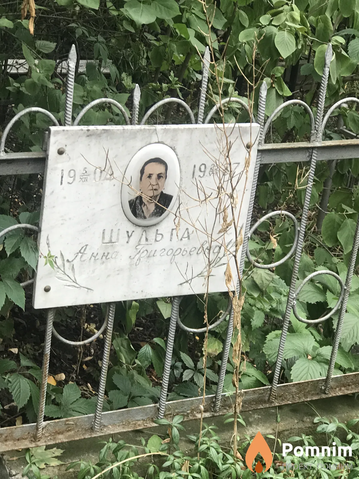 Шульга Анна Григорьевна