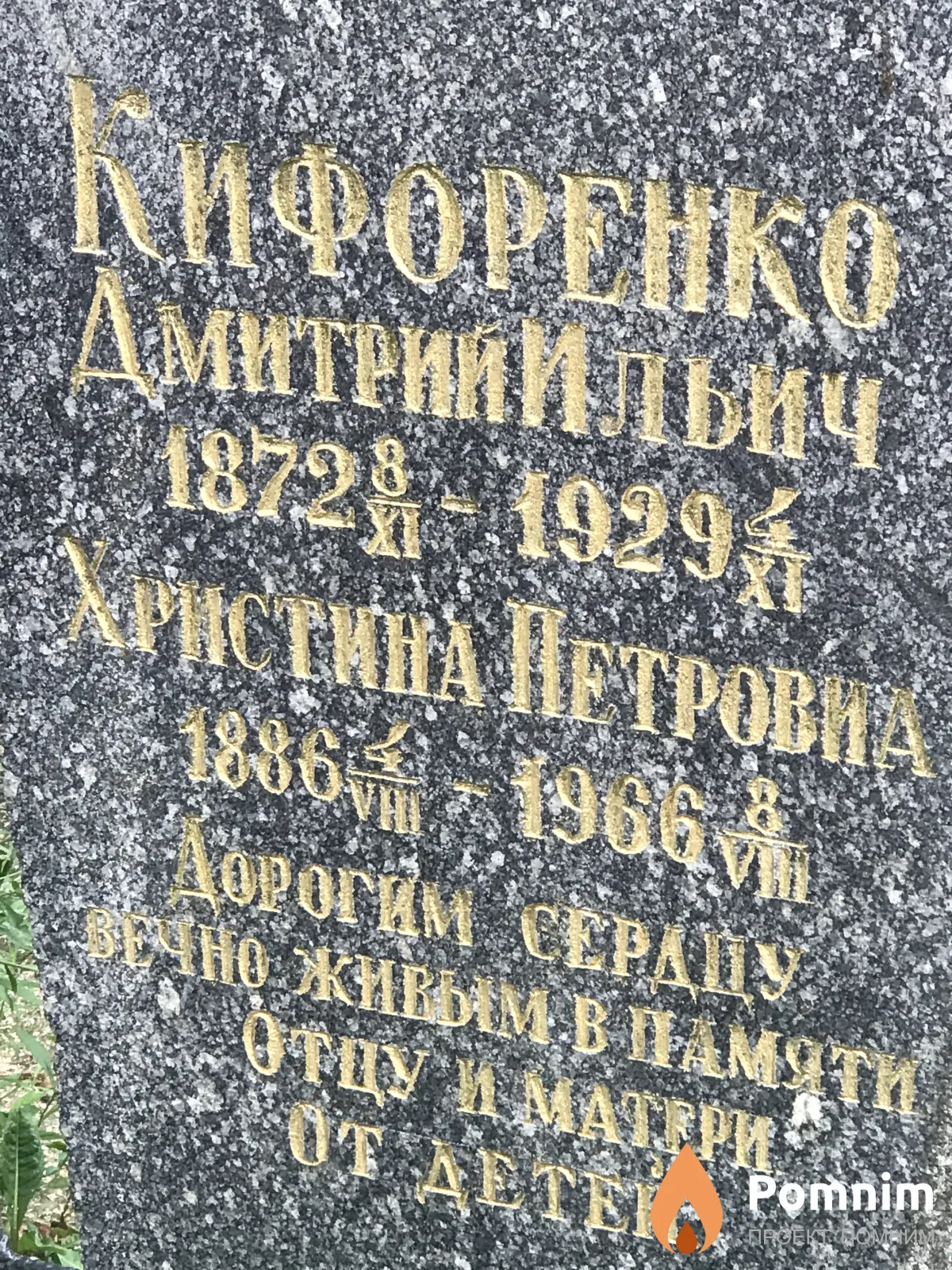 Кифоренко Христина Петровна