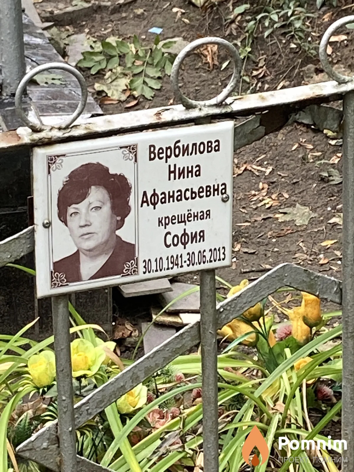Вербиловп Нина Афанасьевна