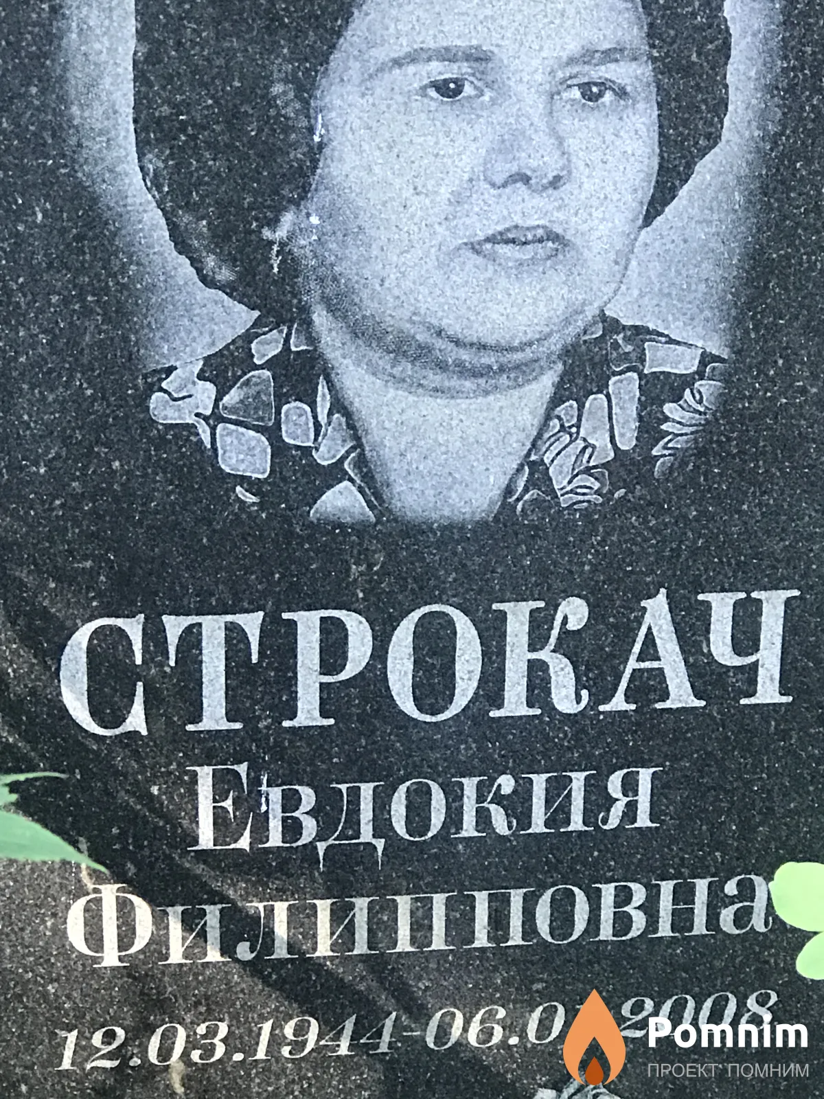 Строкач Евдокия Филипповна