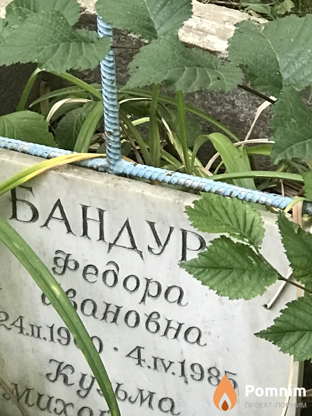 Бандура Федора Ивановна