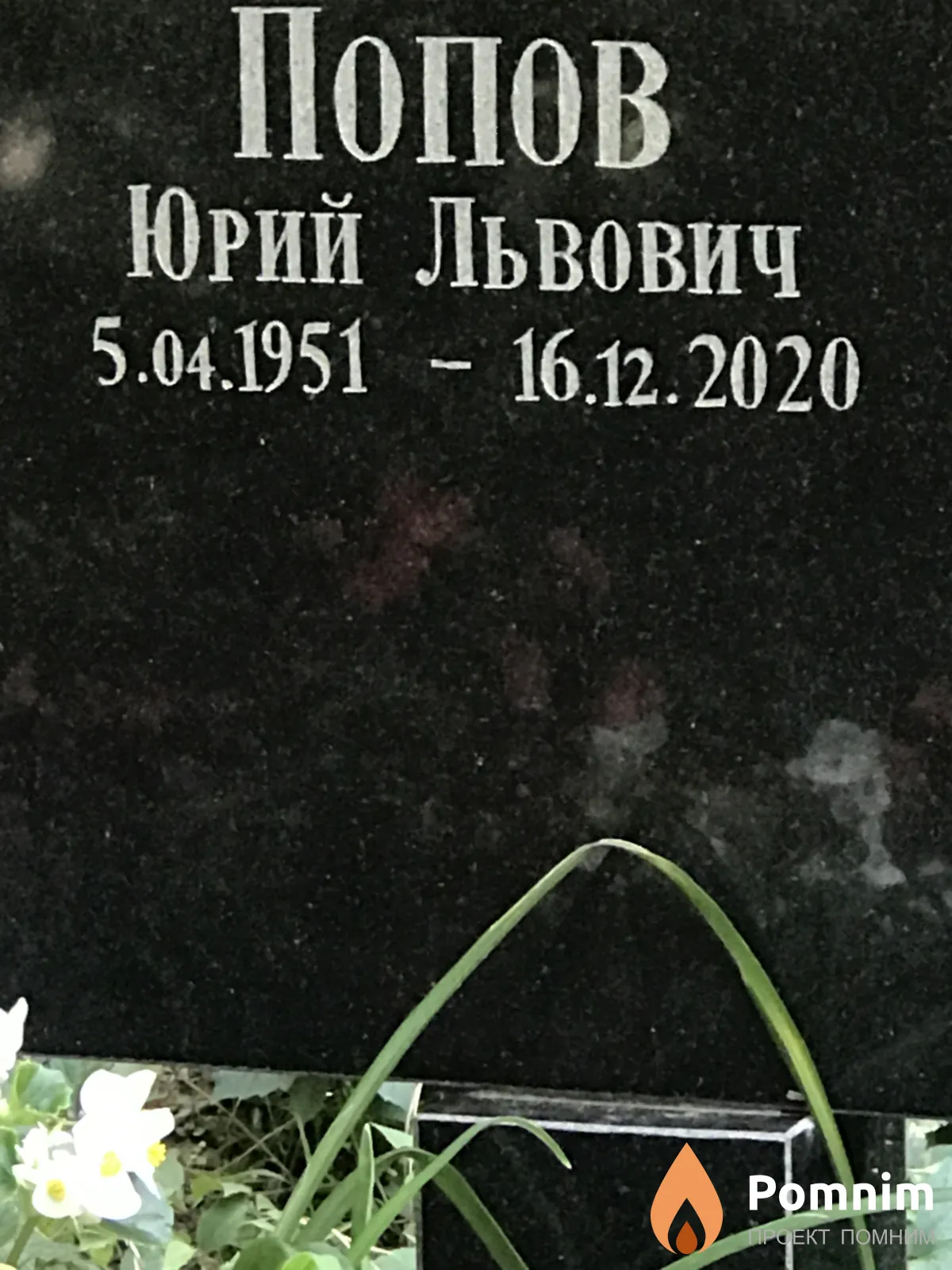 Попов Юрий Львович