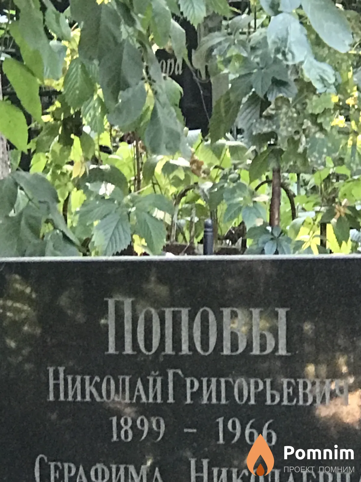 Попов Николай Григорьевич