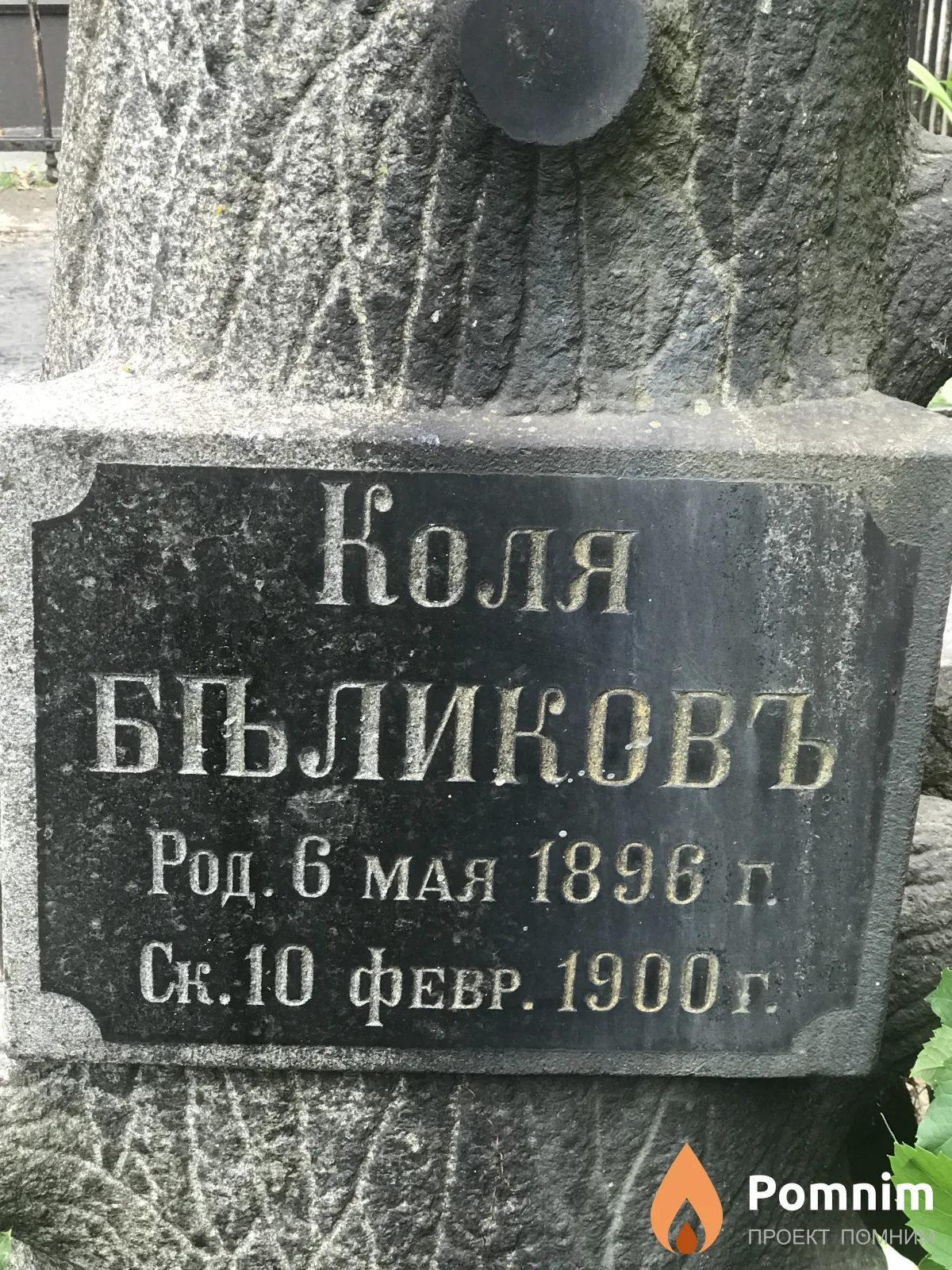 Быликовь Коля
