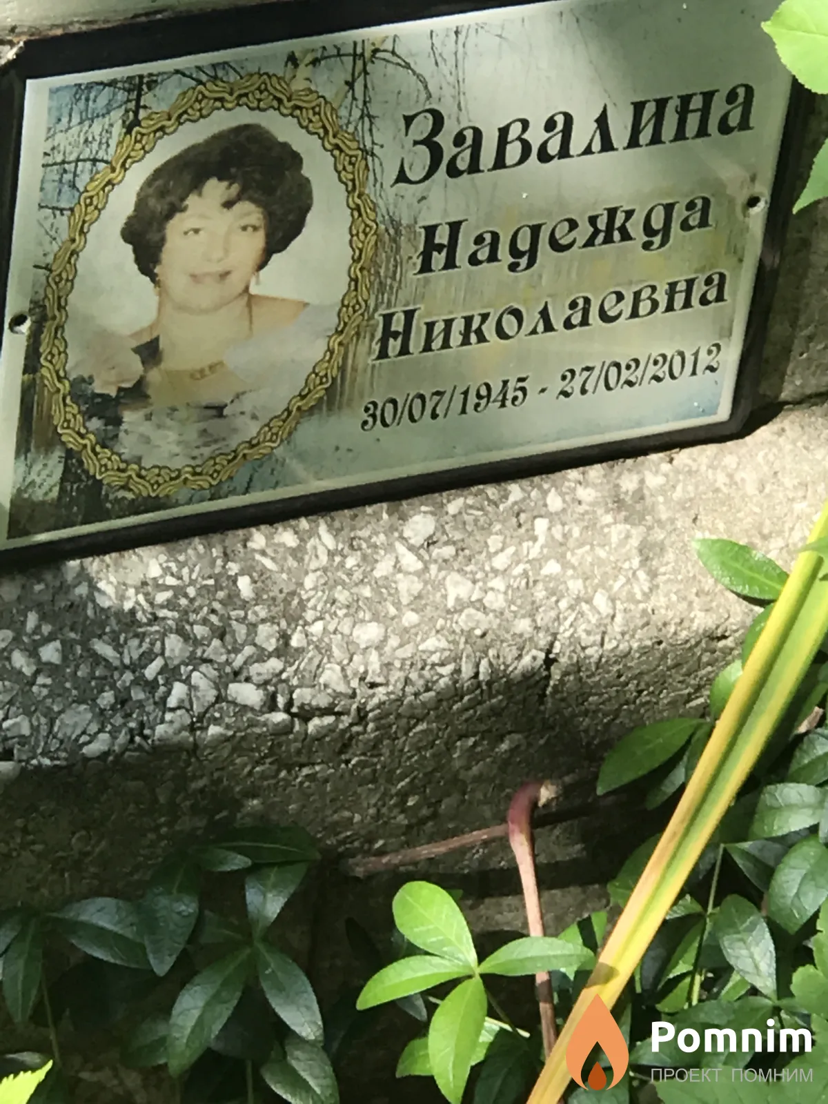 Завалина Haдежда Николаевна