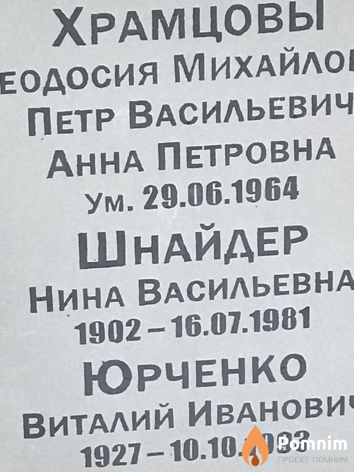 Шнайдер Нина Васильевна