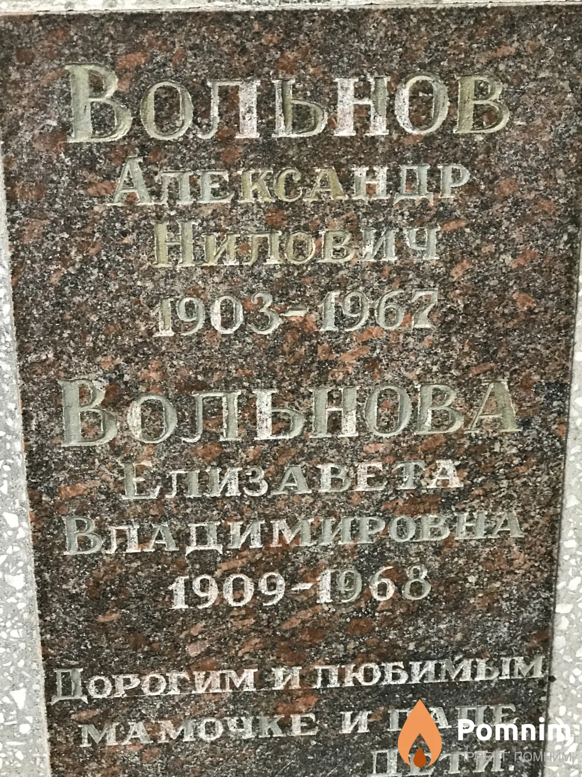 Вольнова Елизавета Владимировна