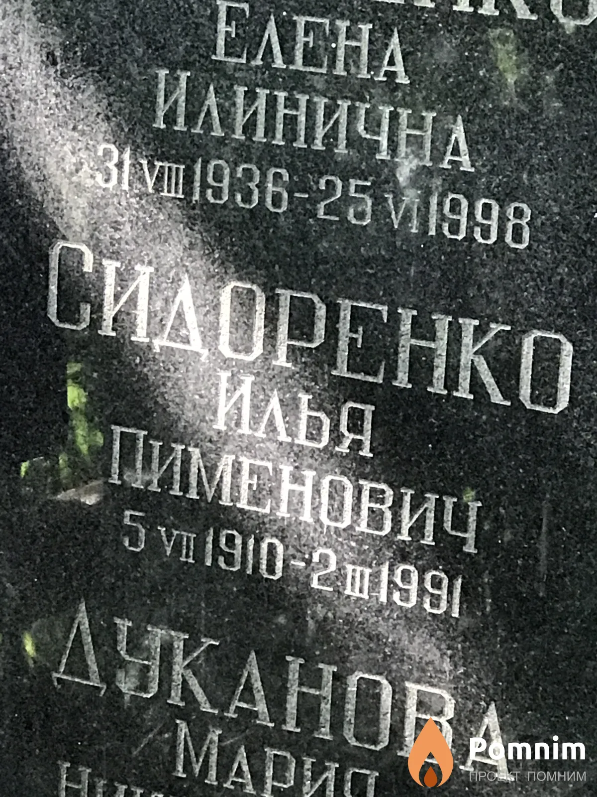 Сидоренко Илья Пименович