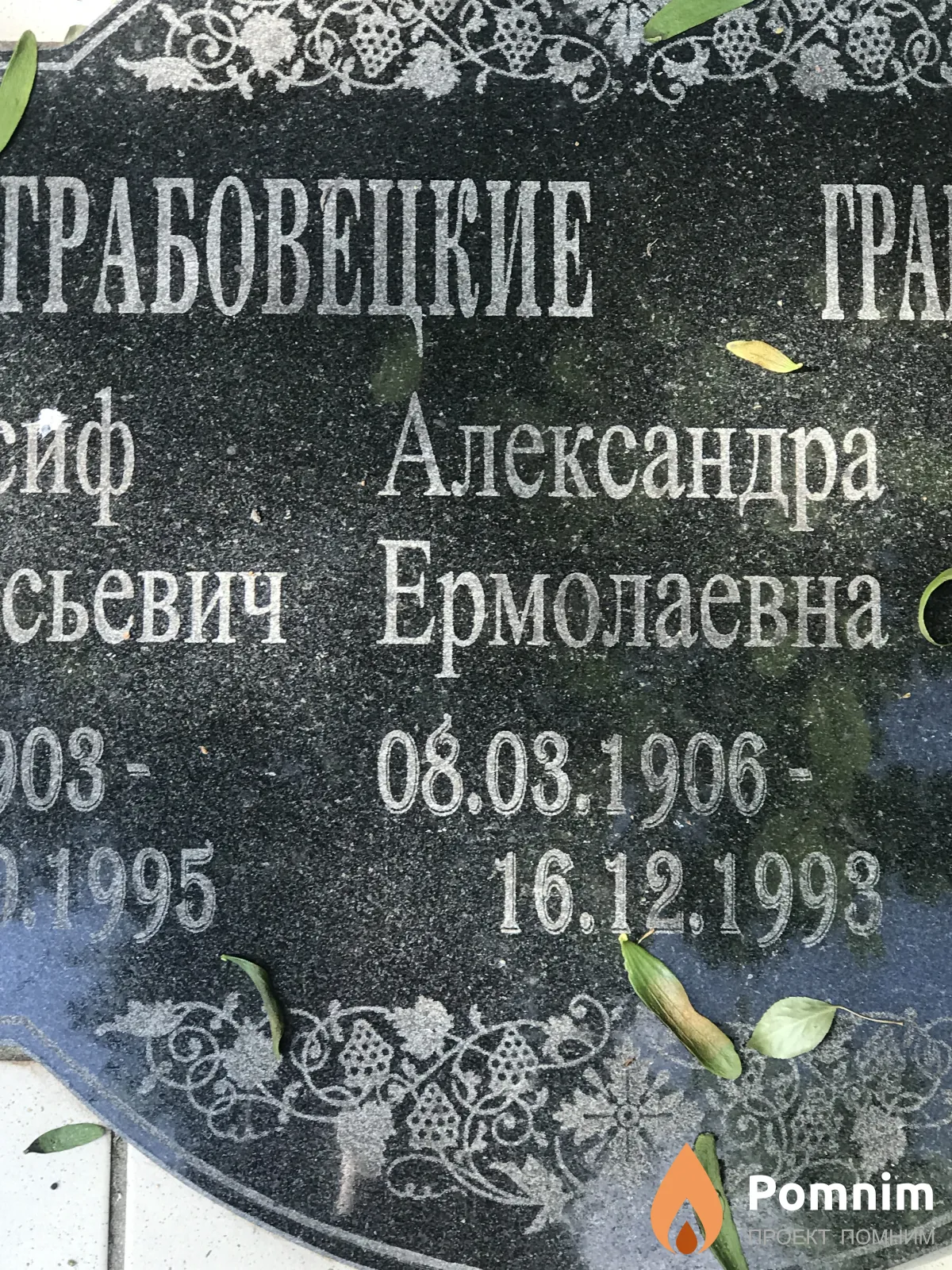 Грабовецкий Александр Ермолаевна