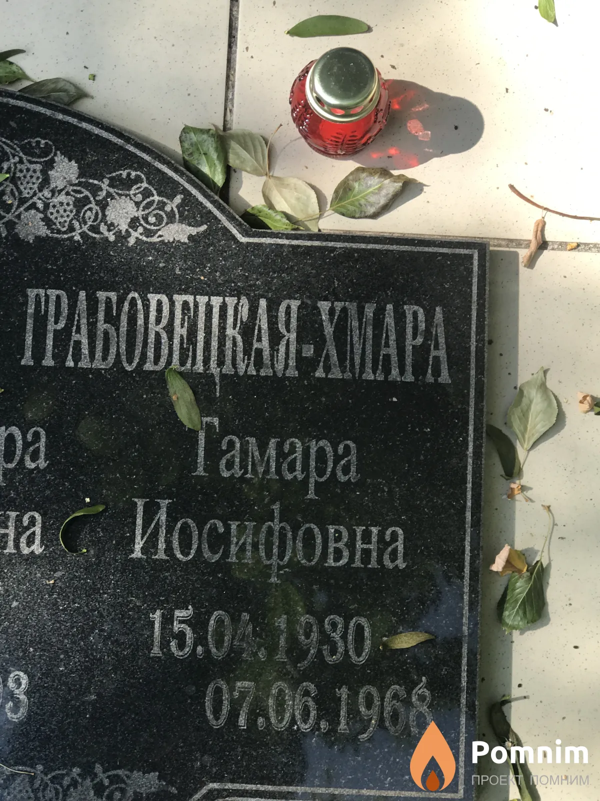 Грабовецкая Тамара Иосифовна