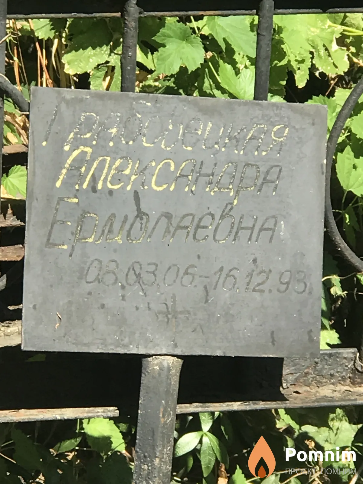 Грасовицкая Александра Ермолаева