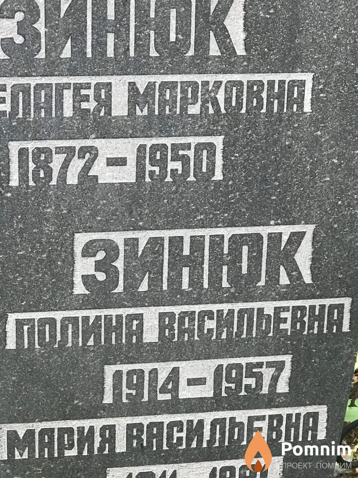Зинюк Полина Васильевна