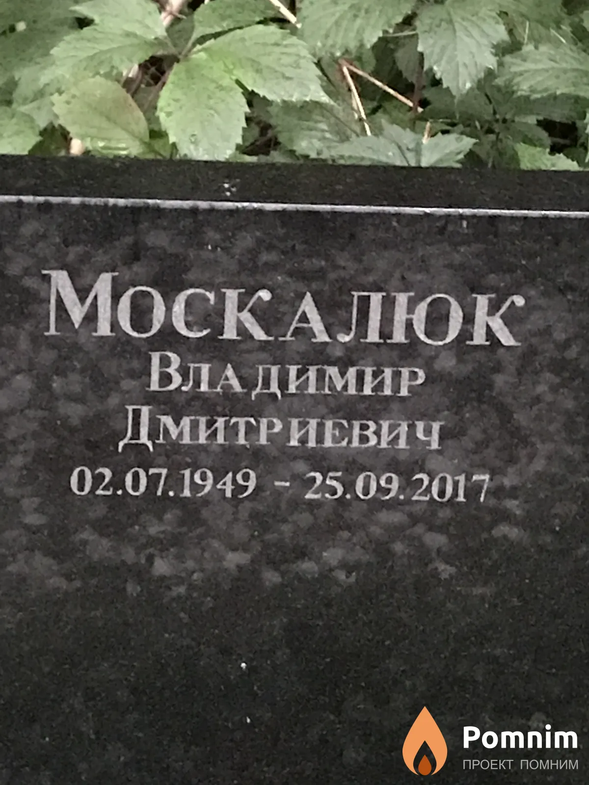 Москалюк Владимир Дмитриевич