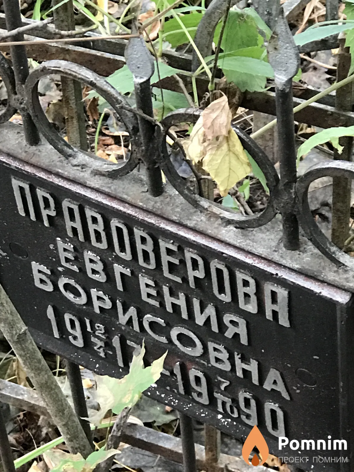 Правоверова Евгения Борисовна