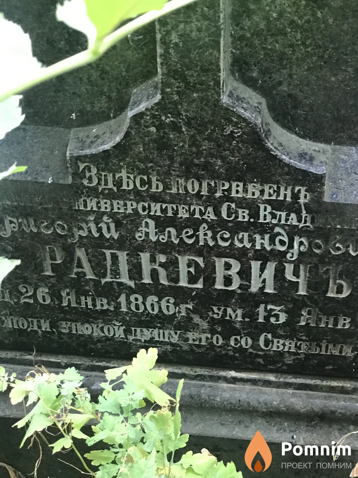 Радкевичь Григорий Александрович