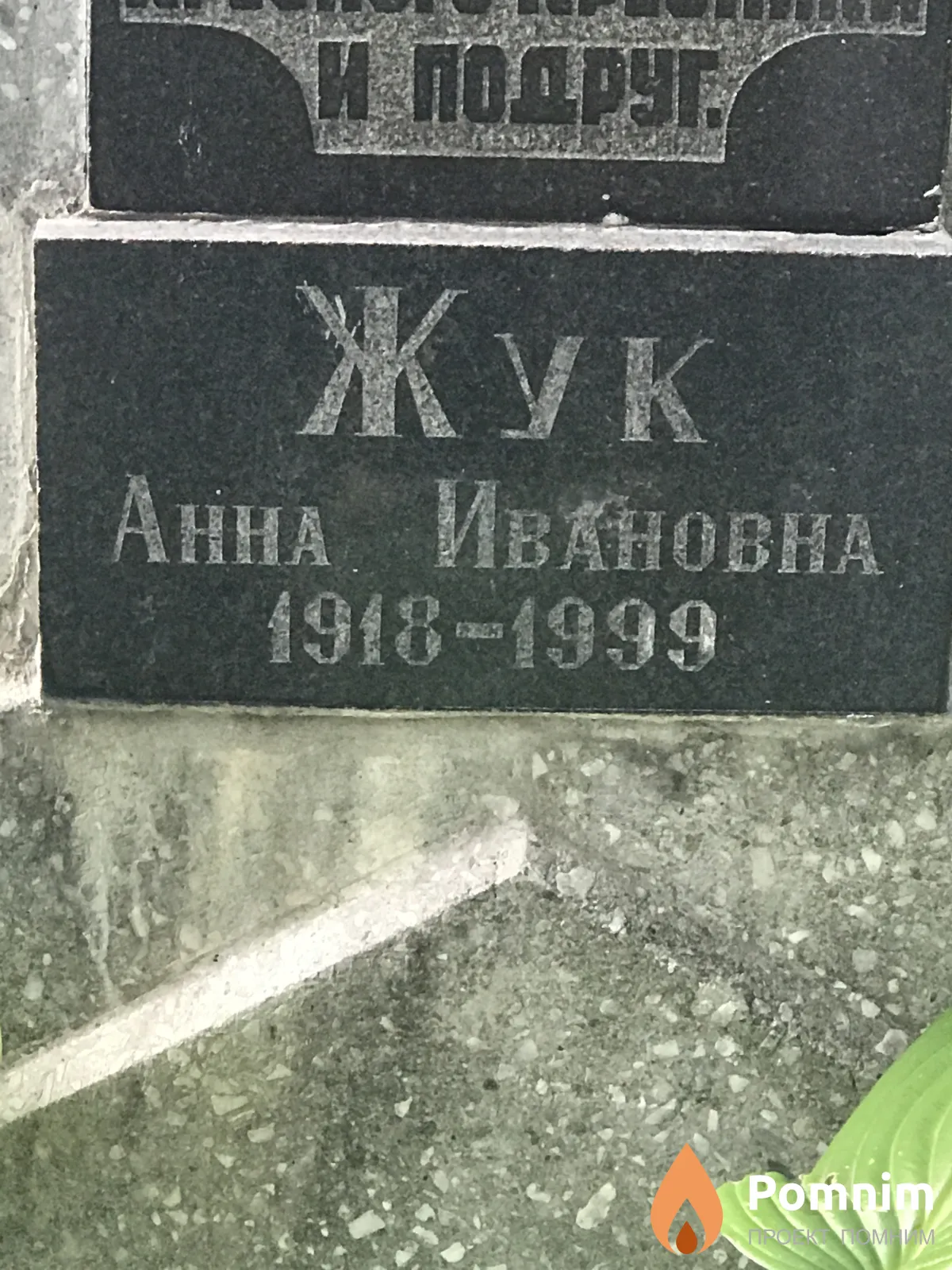 Жук Анна Ивановна