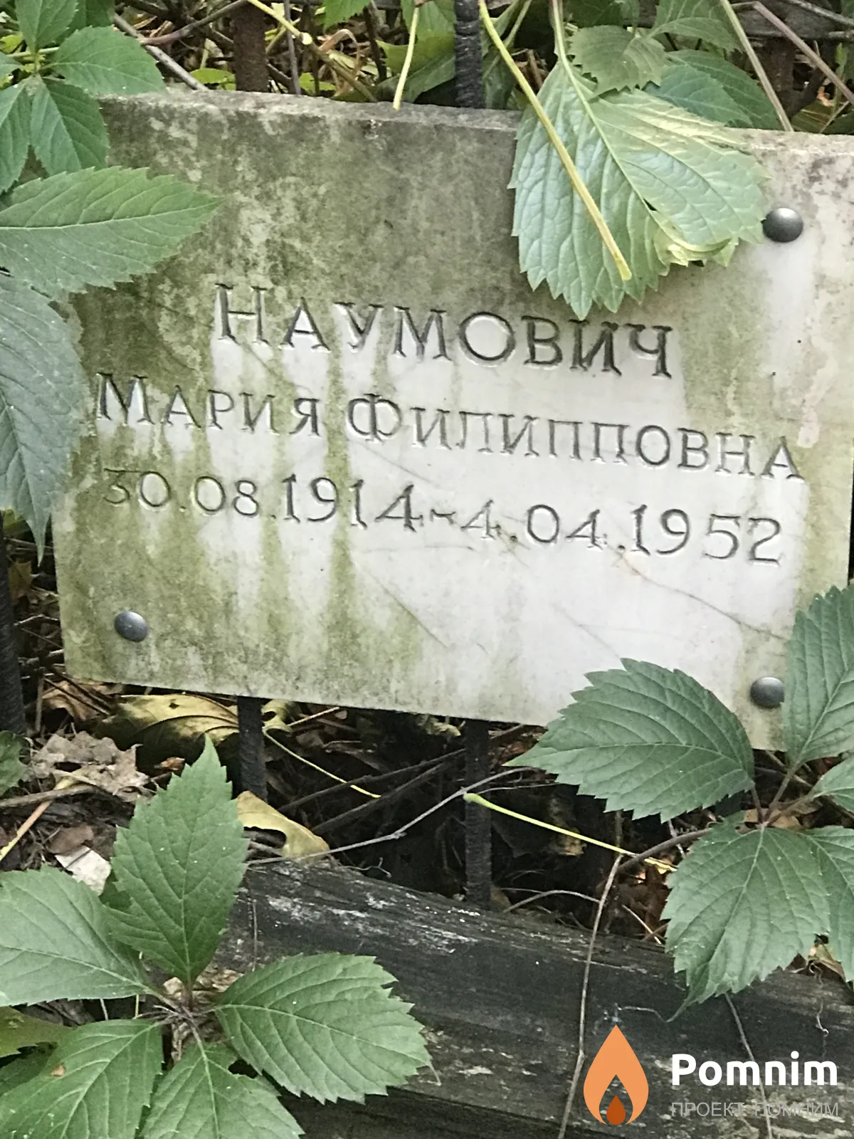 Наумович Мария Филипповна