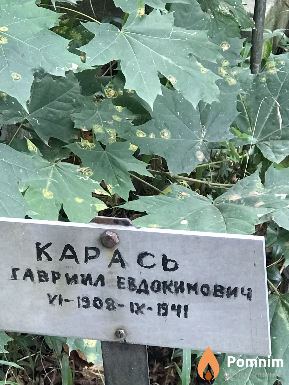 Карась Гаврил Евдокимович
