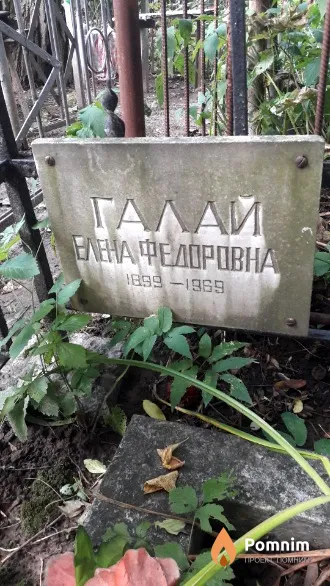 Галай Елена Федоровна