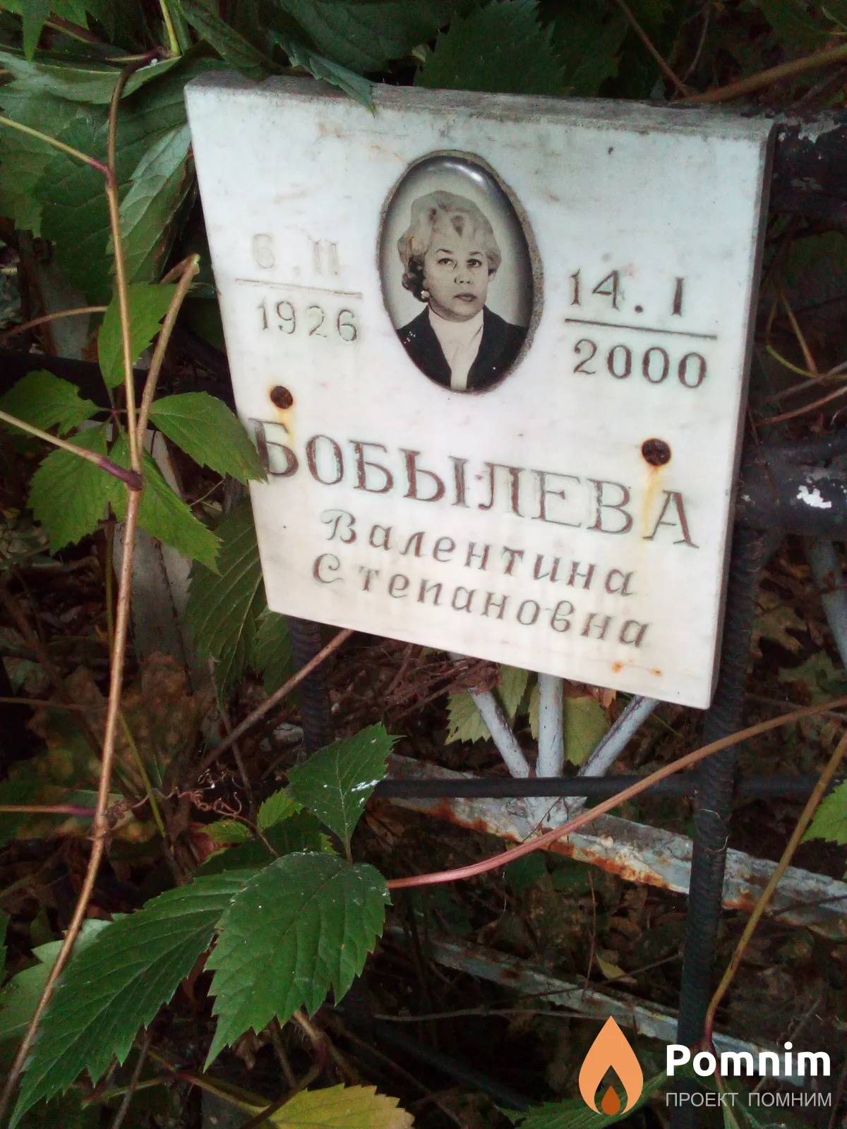 Бобылева Валентина Степановна