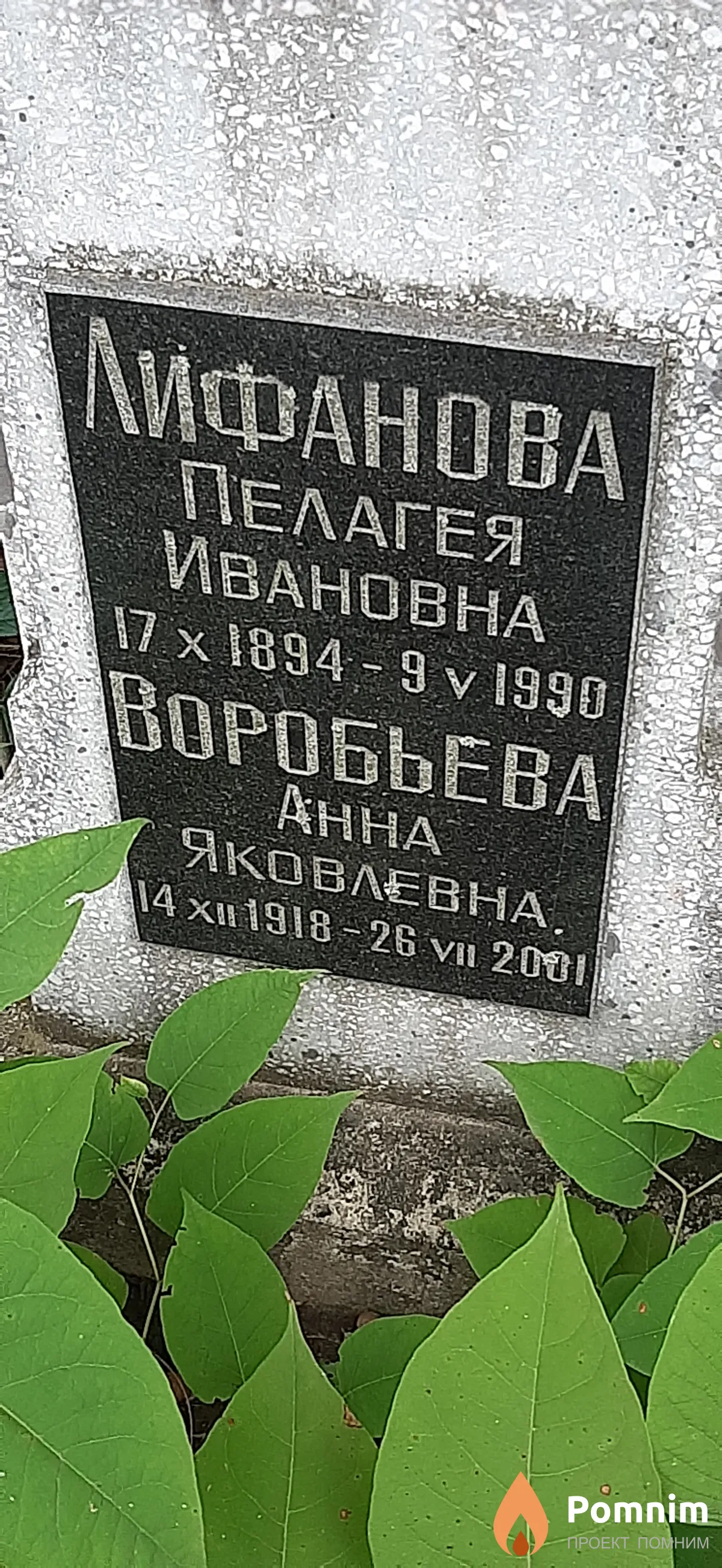 Воробьева Анна Яковлевна