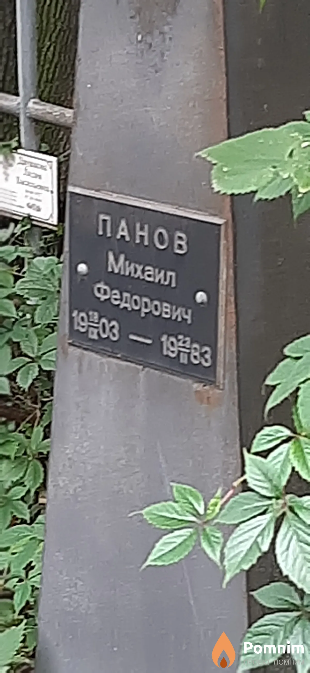Панов Михаил Федорович