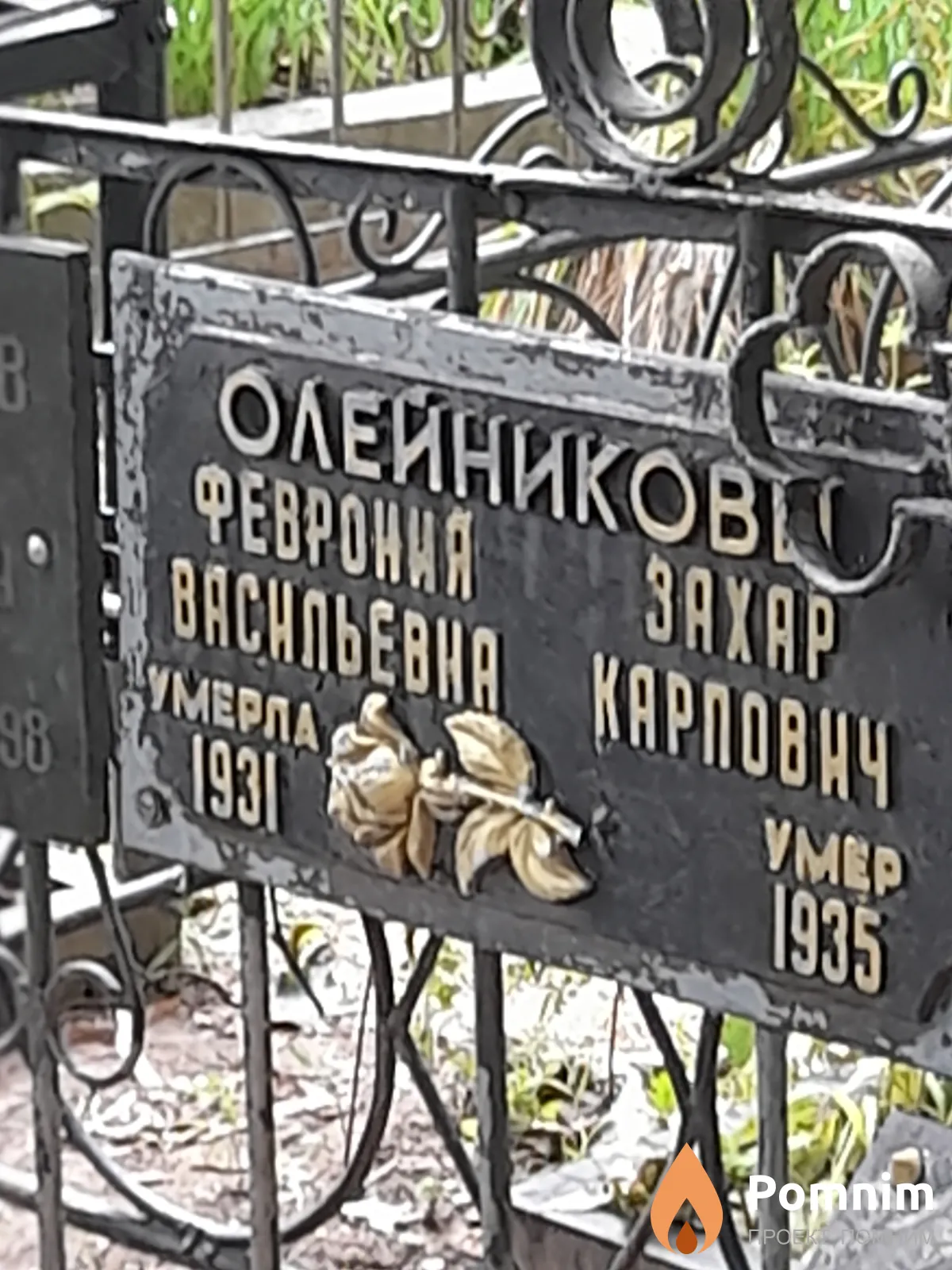 Олейникова Феврония Васильевна