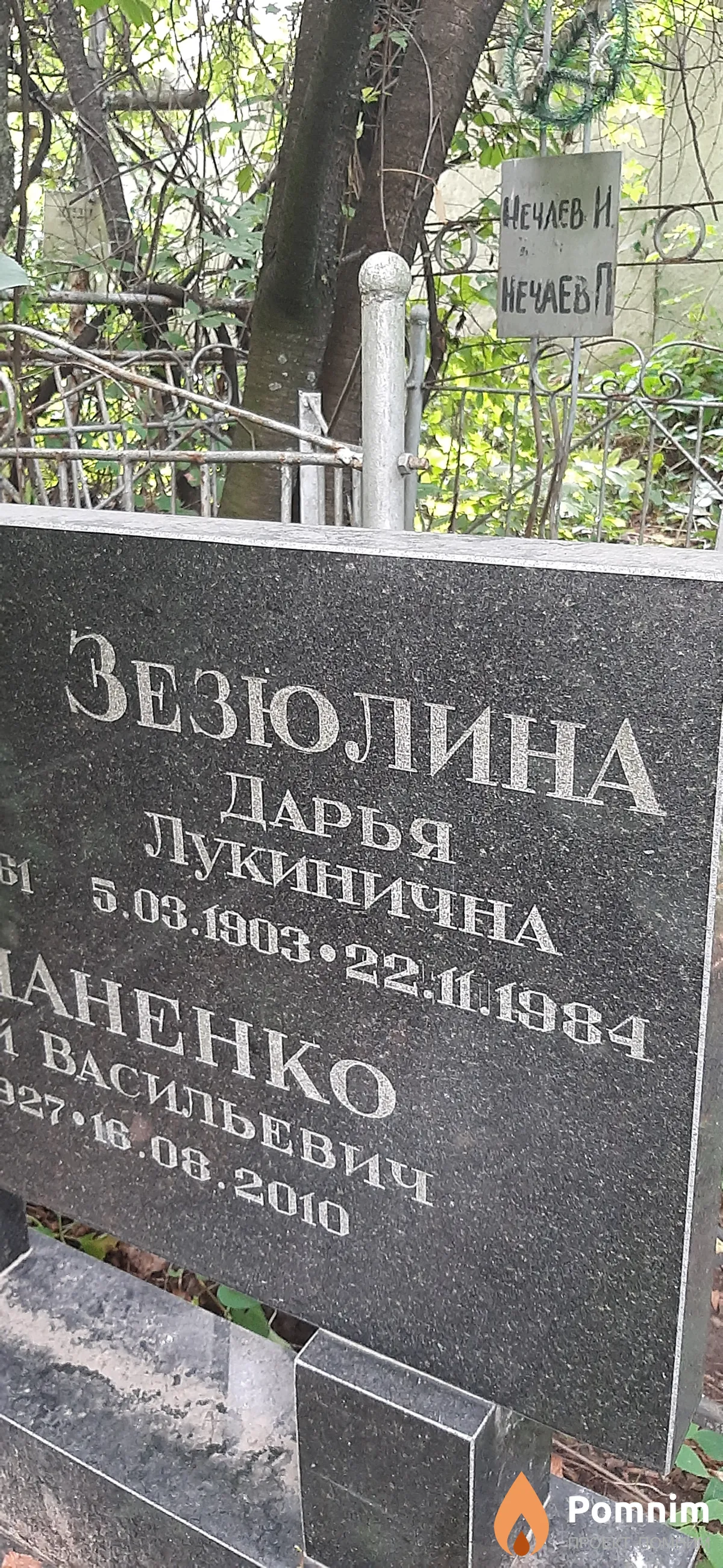 Зезюлина Дарья Лукинична
